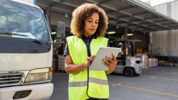 Transportation and technology concept. ITS (Intelligent Transport Systems). Mobility as a service. Telematics.